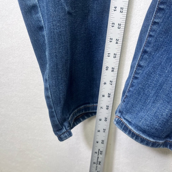 Lane Bryant Flex Magic Waistband Mid Rise Skinny Jeans Womens 22W Long Blue 2130 - Picture 6 of 9